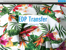 Tablet Screenshot of edptransfer.com.br